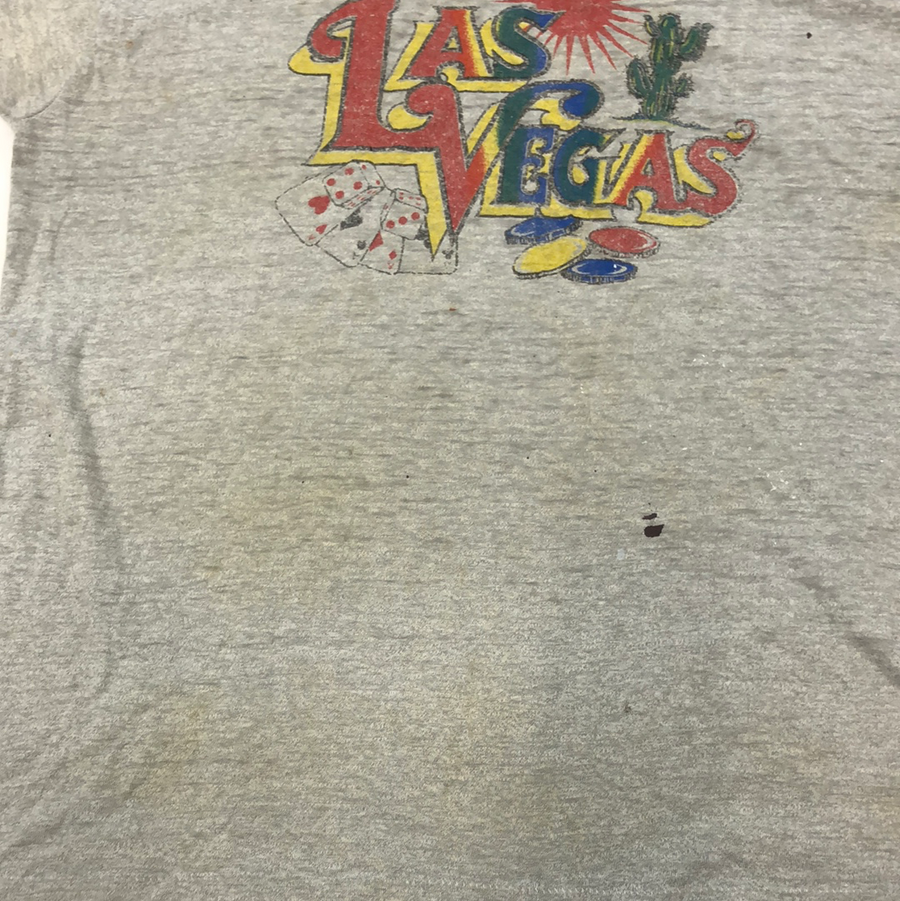Vintage Las Vegas Grey T Shirt