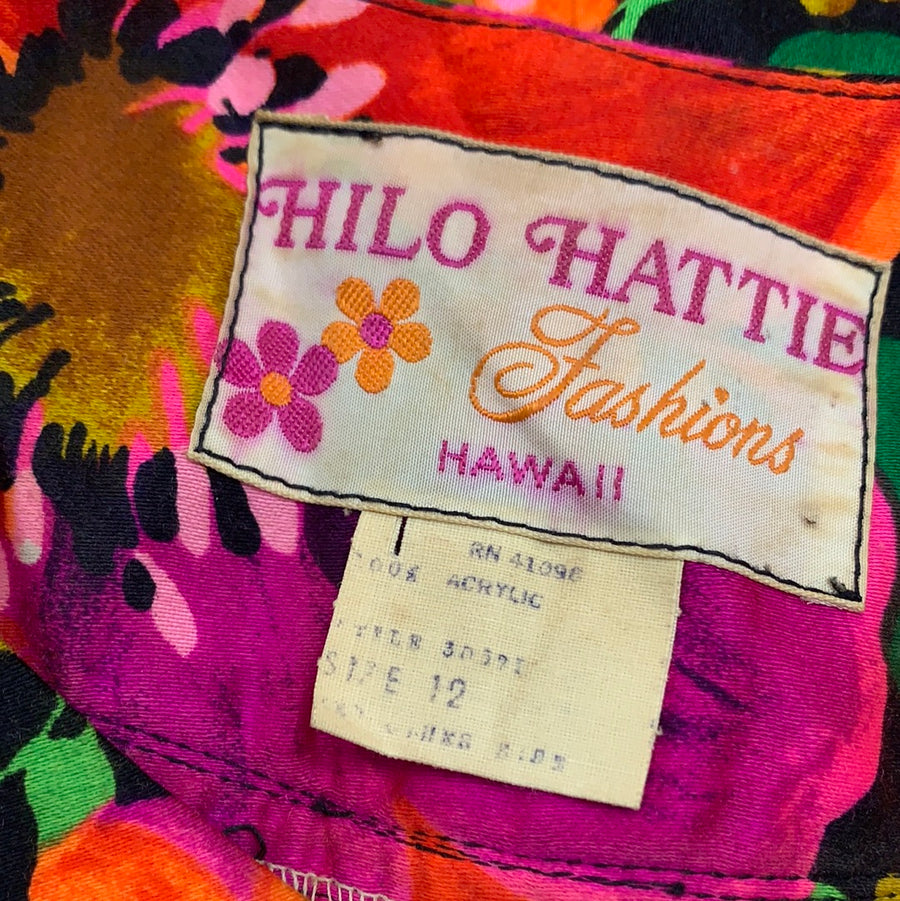 Vintage Hilo Hattie Fashions Dress