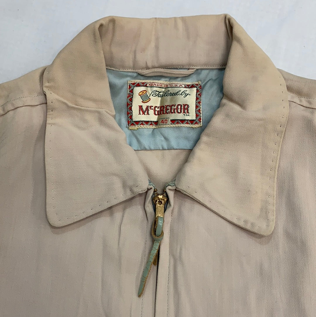Vintage Tailored by McGregor zip up jacket – The Era NYC