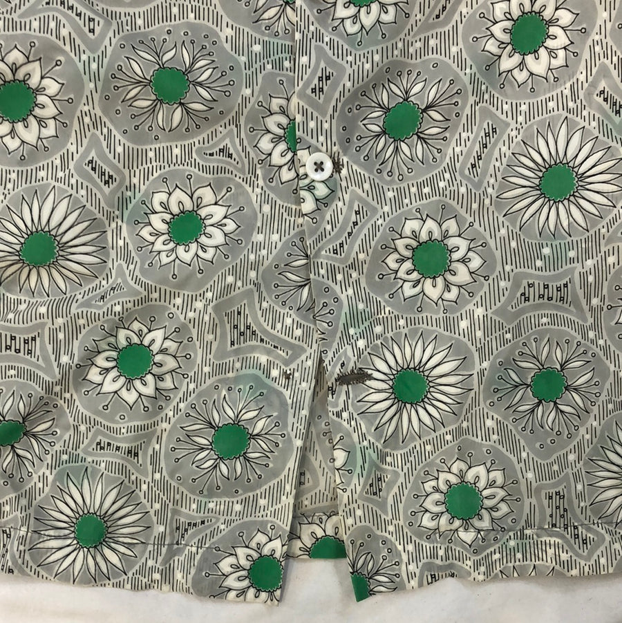 Vintage Short Sleeve Button Up