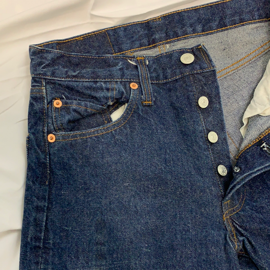 Vintage Levi’s Selvedge 501 Denim Jeans - W29 - The Era NYC