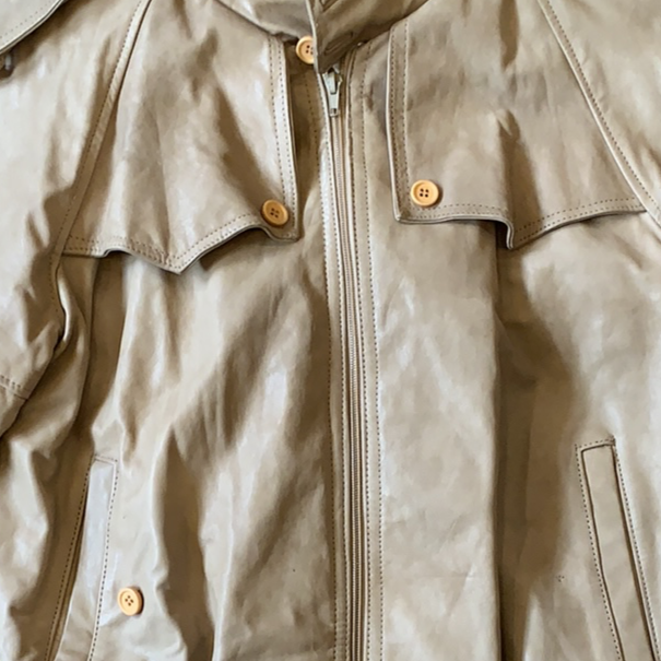 Vintage Light Brown Leather Jacket - The Era NYC