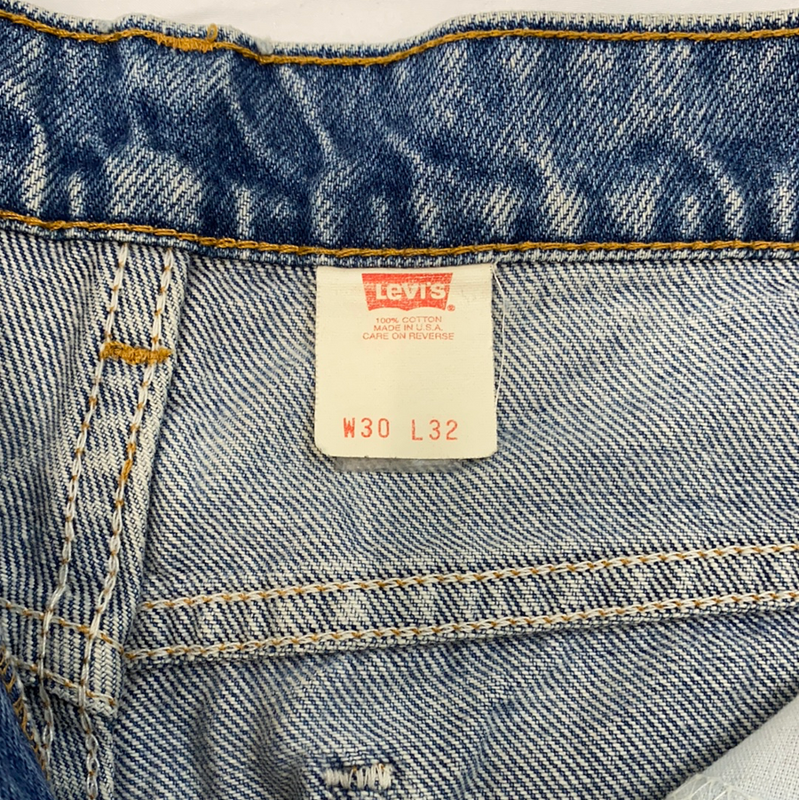 Vintage Levi’s 517 Blue Wash Denim pants Orange Label- W30 - The Era NYC