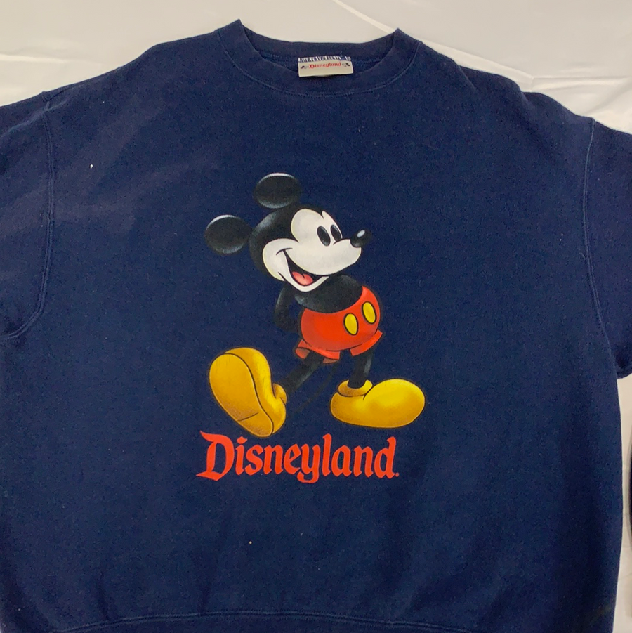Vintage Mickey Mouse Navy Blue crewneck sweater