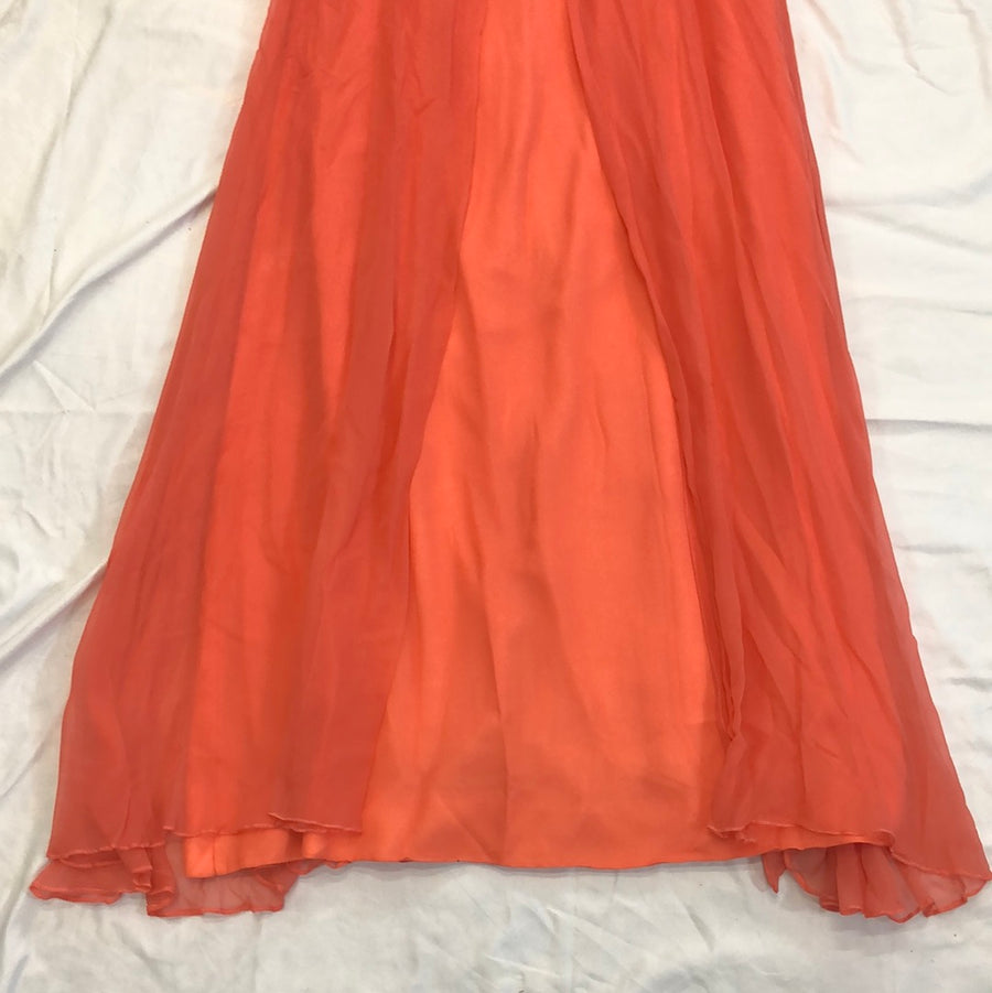 Vintage Orange Dress