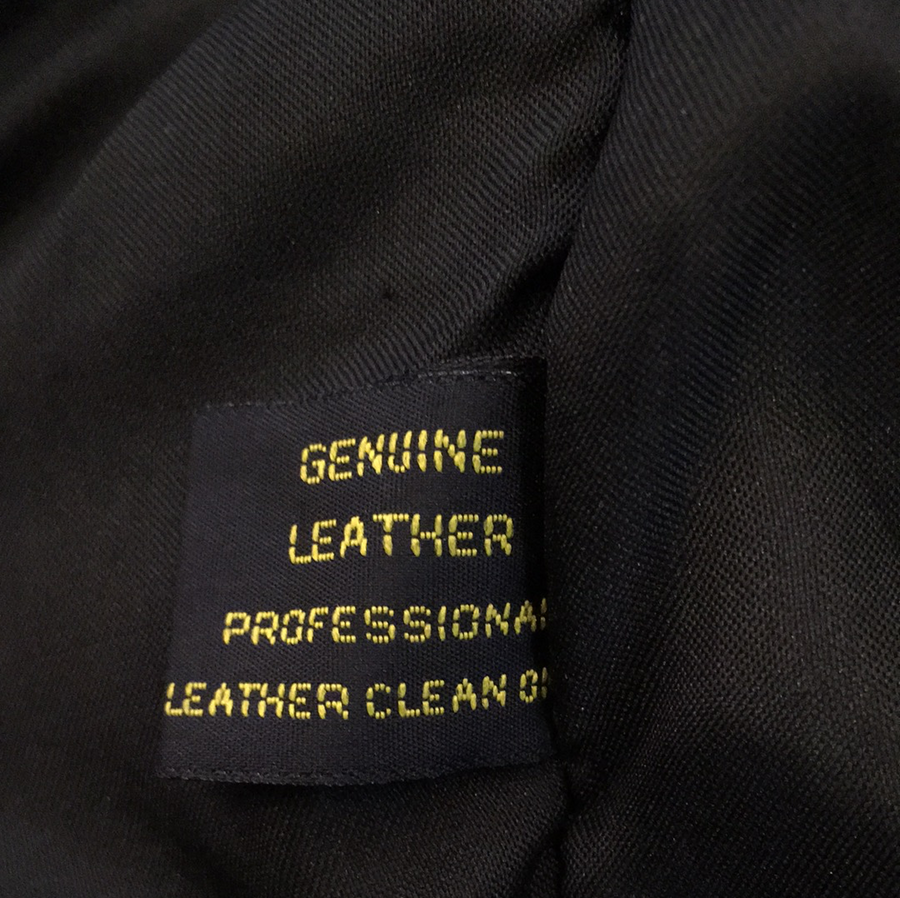 Vintage Leather Zip Up leather Jacket - The Era NYC