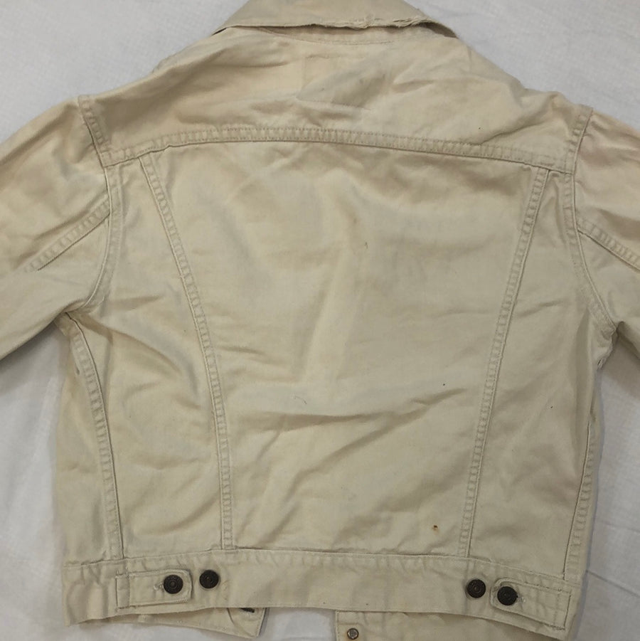 Vintage Levi’s Cream Denim Jacket
