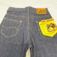 VINTAGE LEE RIDERS Denim Jeans / Regular Stonewash / Urban / Worn in  Student Fit / Boho Hipster / Preppy Skater / Surf / Beach Bum / Spring -   Denmark