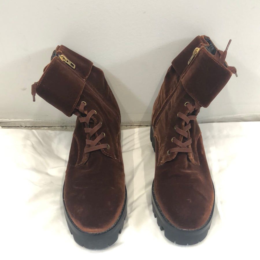 Coach Velvet Brown Boots - 10 US