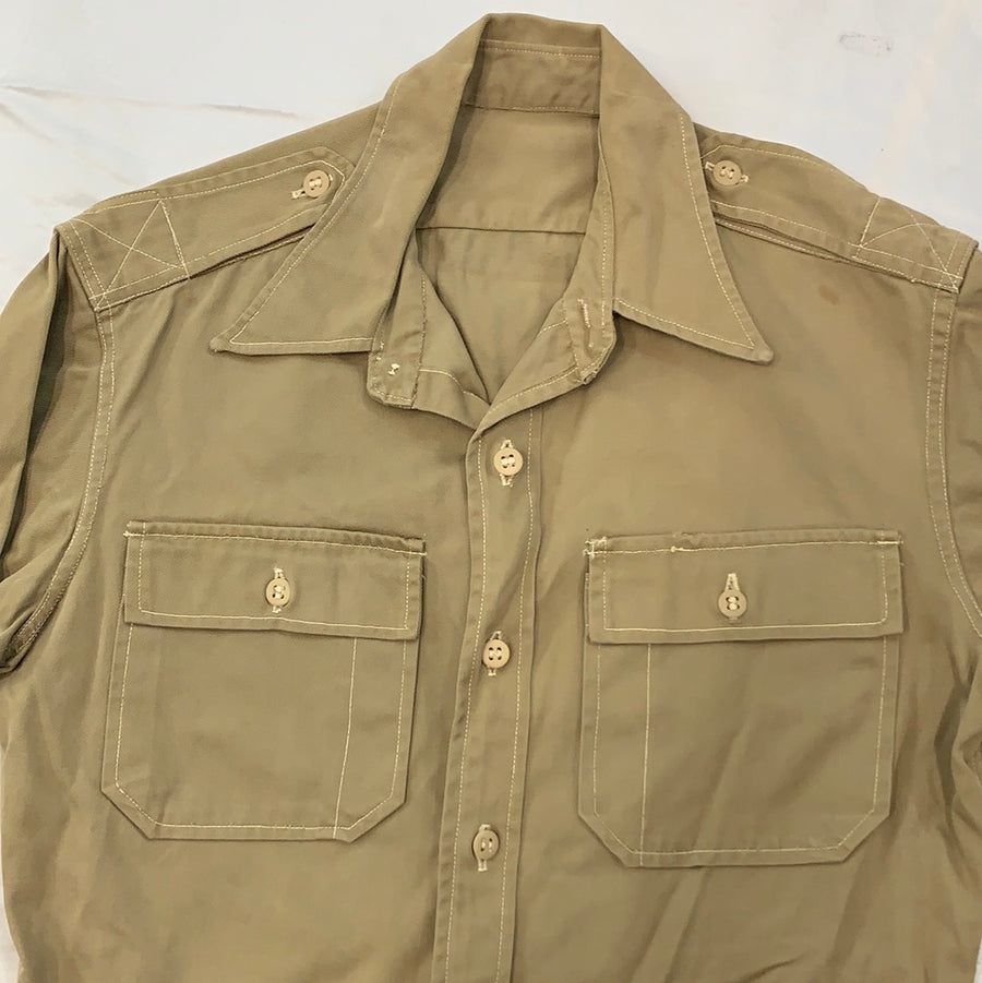 Vintage military long sleeve top