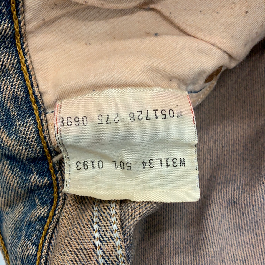 Vintage Levi’s 501 Denim Jeans - 31in