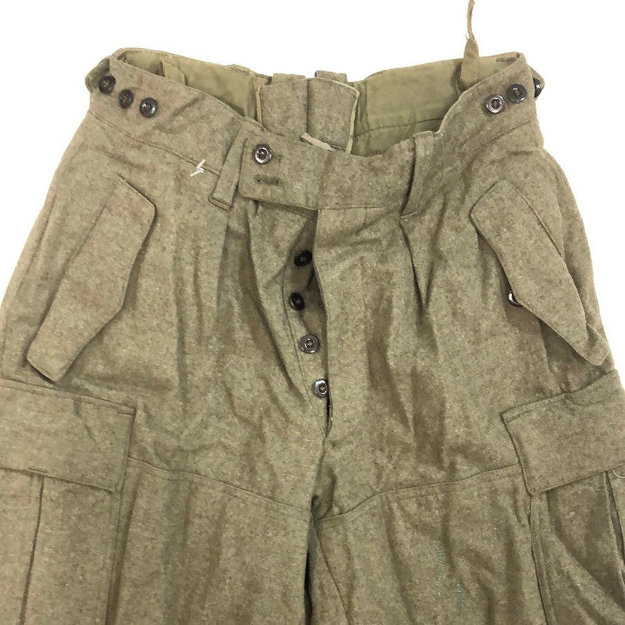 Vintage Olive Cargo Military Pants