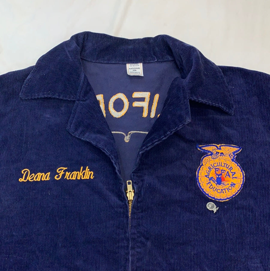 Vintage national FFA corduroy jacket