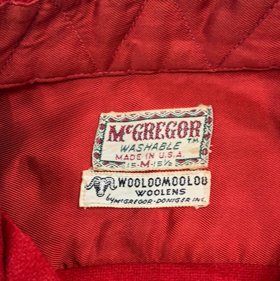 Vintage McGregor wool button up