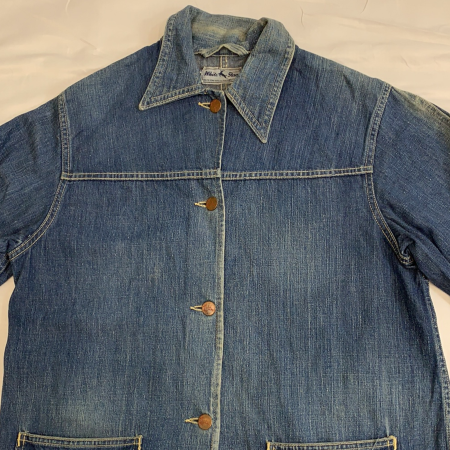 Vintage white 2025 stag jacket