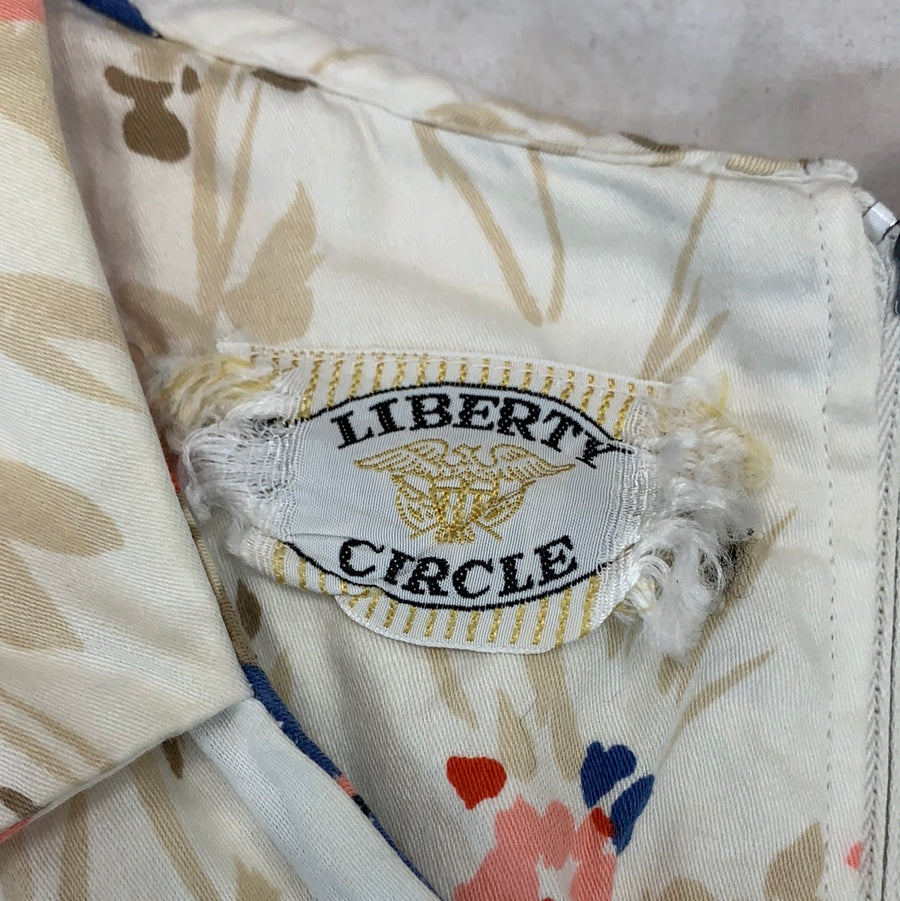 Vintage liberty circle dress