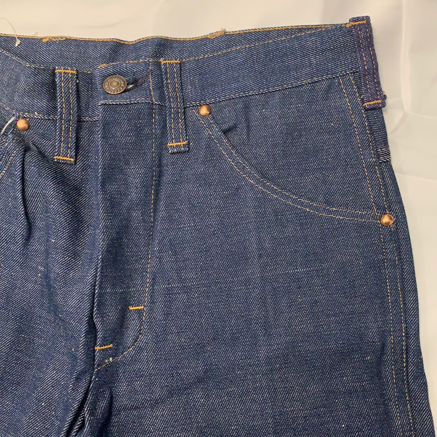 Vintage Mr. Leggs Boot Cut Blue Denim Jeans - W28 - The Era NYC
