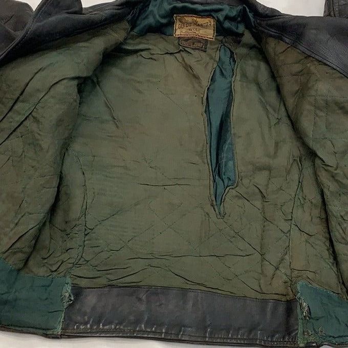 Vintage the guide master leather jacket