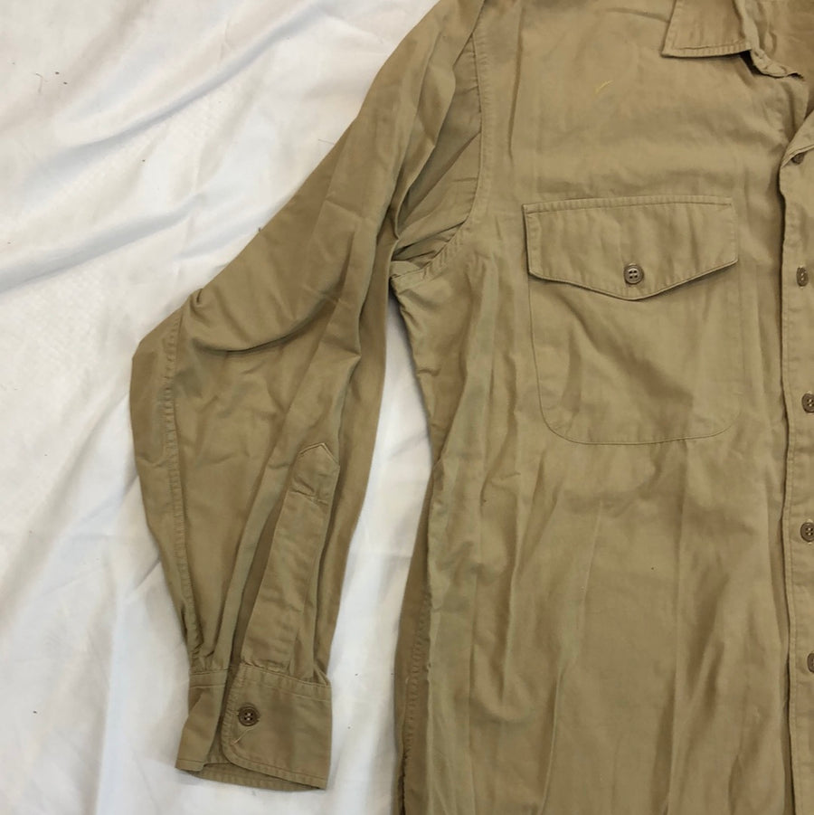 Vintage Elbeco Sanforized Military Shirt