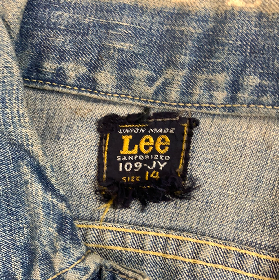 Vintage Lee Sanforized Denim Jacket