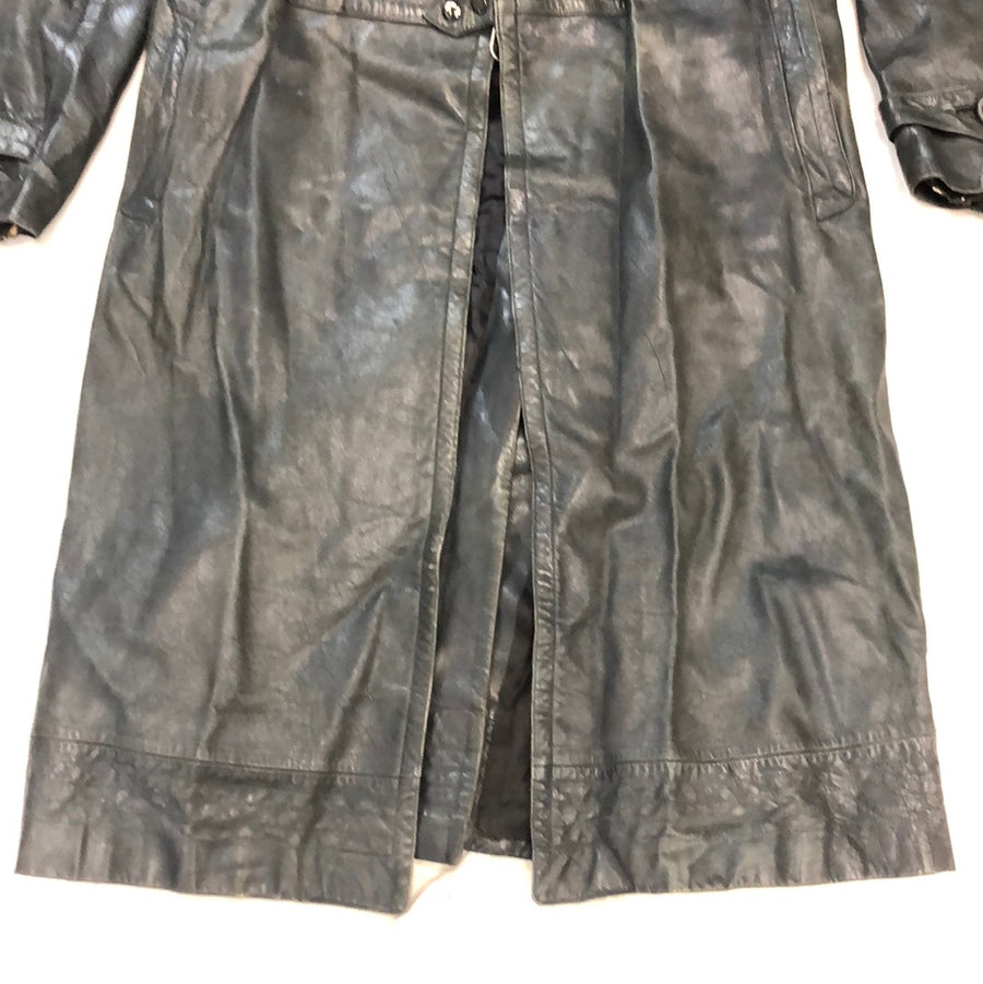 Vintage Leather Trench