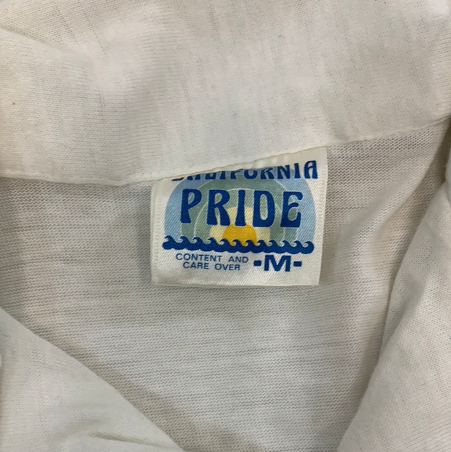 Vintage California Pride short sleeve button up shirt