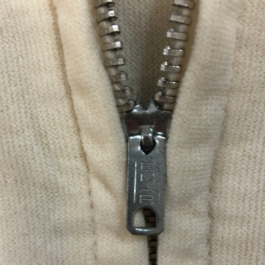 Vintage white zip up sports Jacket