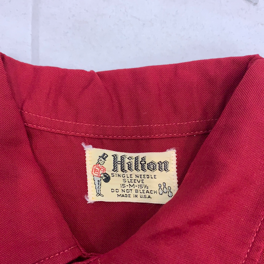 Vintage Hilton bowling shirt