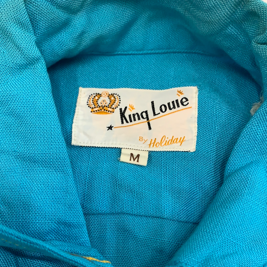 Vintage King Louie by Holiday bowling shirt