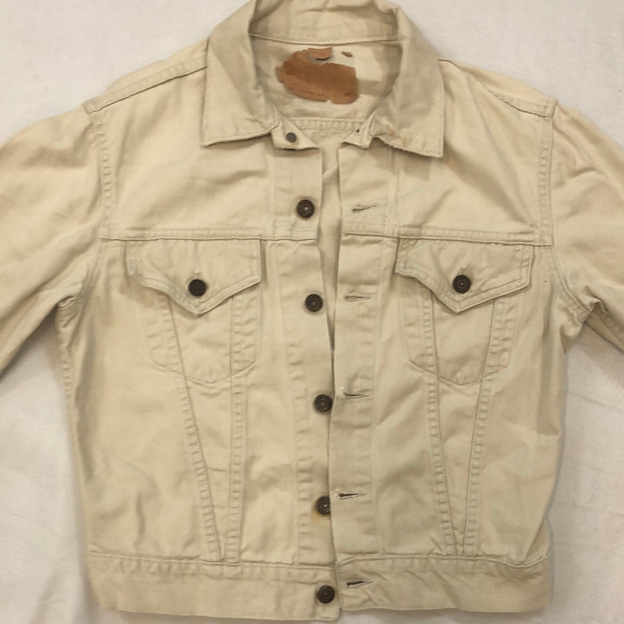 Vintage Levi’s Cream Denim Jacket