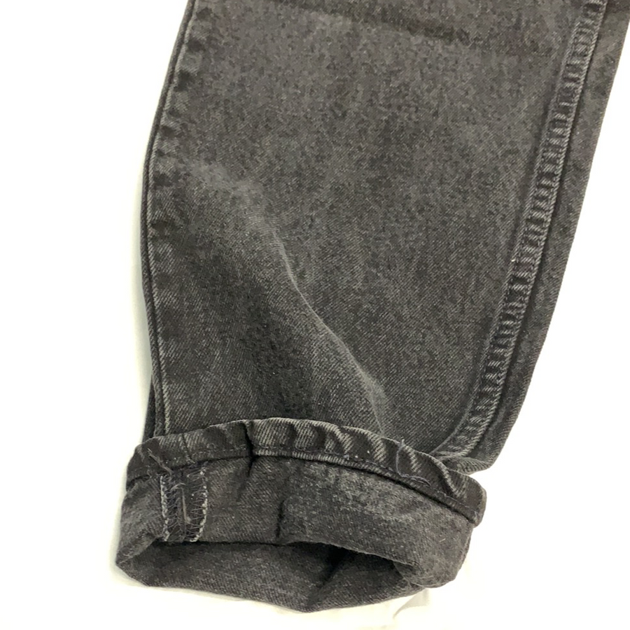 Vintage Levi’s denim 550 Dark Grey Jeans - 30in
