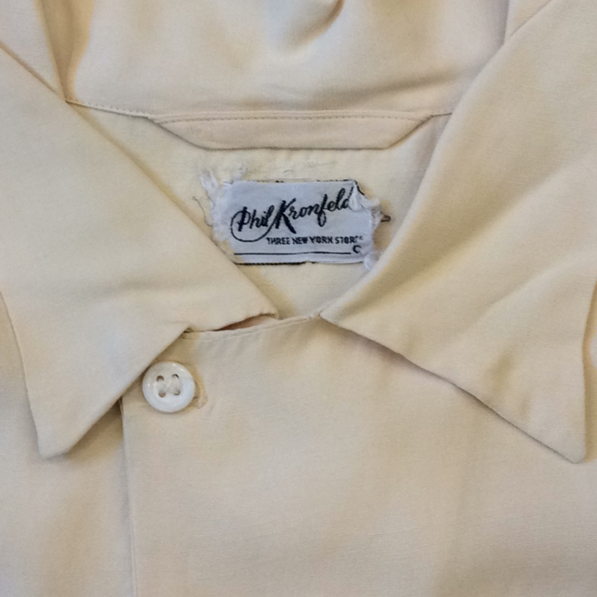 Phil Kronfeld 1950s shirt - The Era NYC