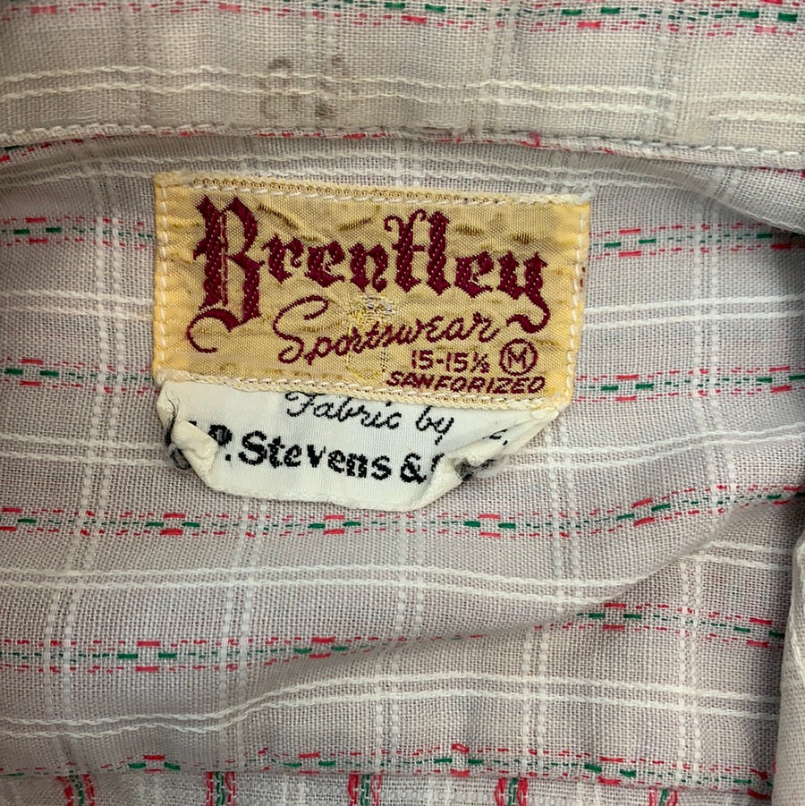 Vintage Brentley Sportwears short sleeve button up