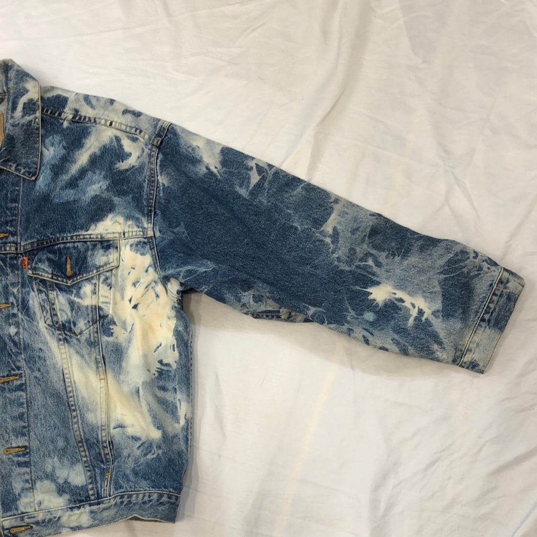 Vintage Levi’s Tie Dye Denim Jacket – The Era NYC