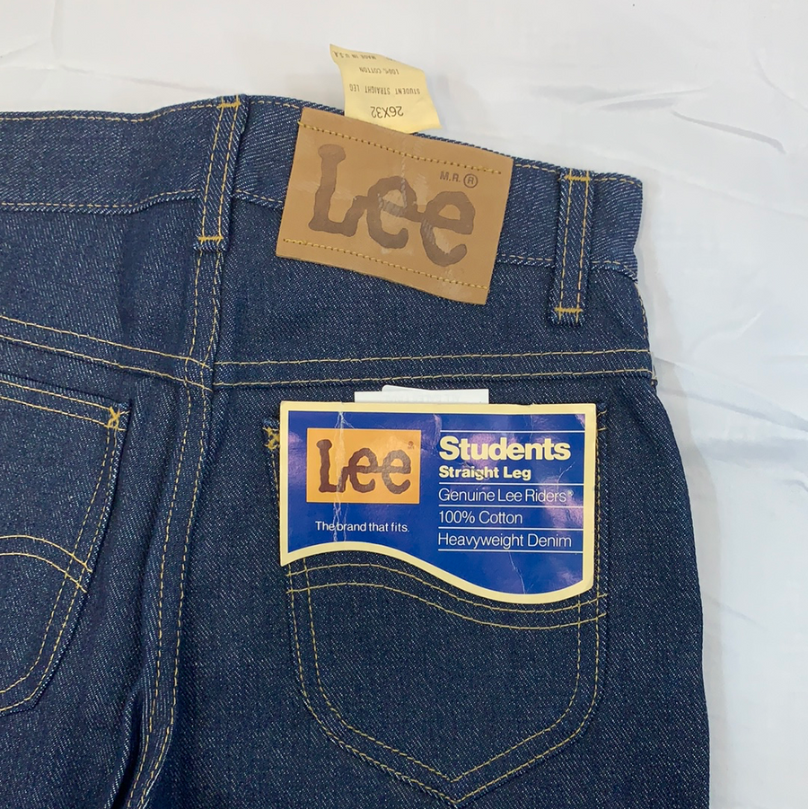 Vintage Lee Denim Students Pants - 26in