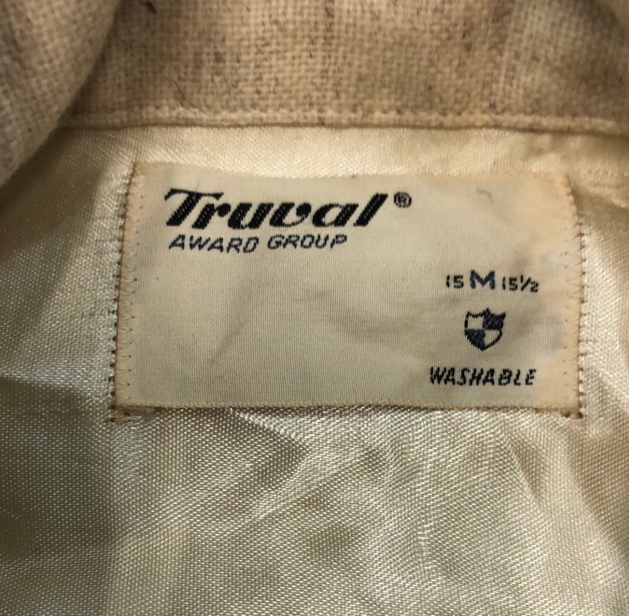 Vintage Truval Button Up
