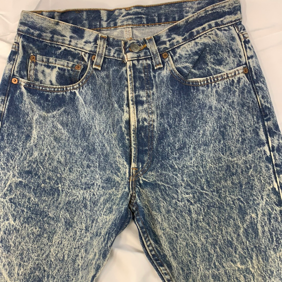 Vintage Levi’s 501 Acid Wash Jeans - W31 - The Era NYC