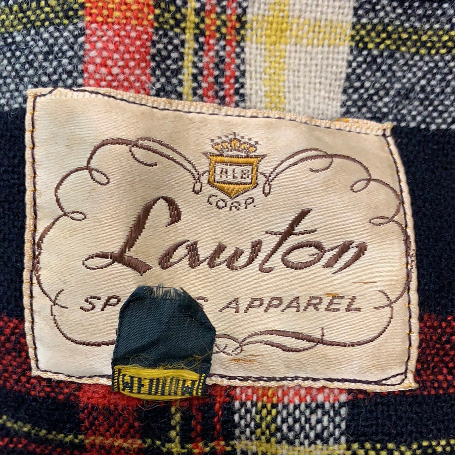 Vintage flannel button up top