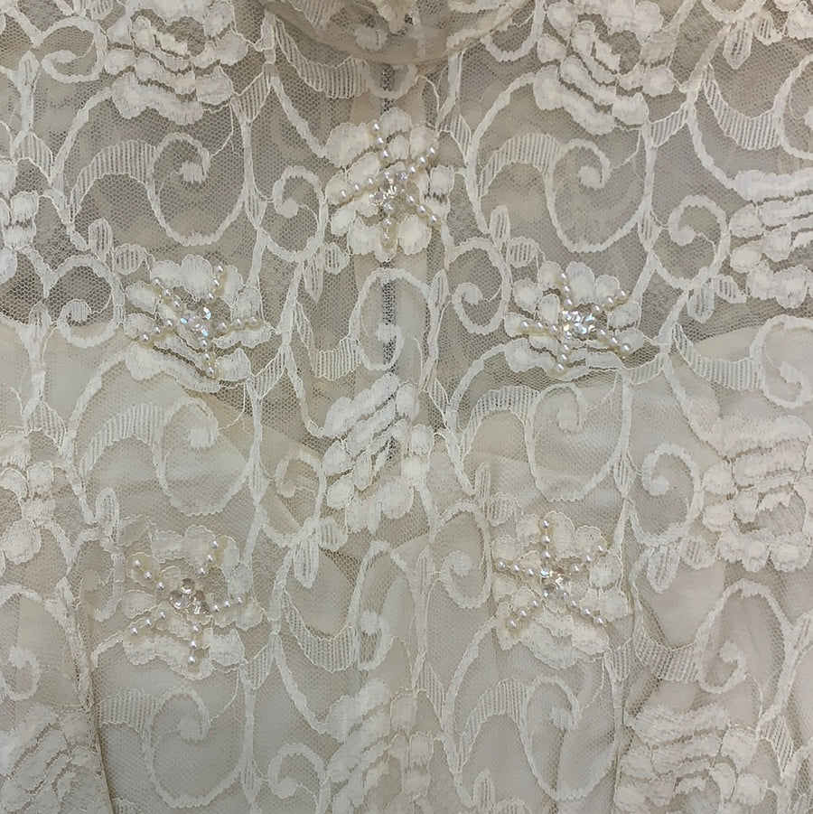 Vintage Long Sleeve Lace Dress