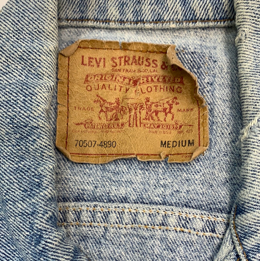Vintage Levi’s 705 denim vest
