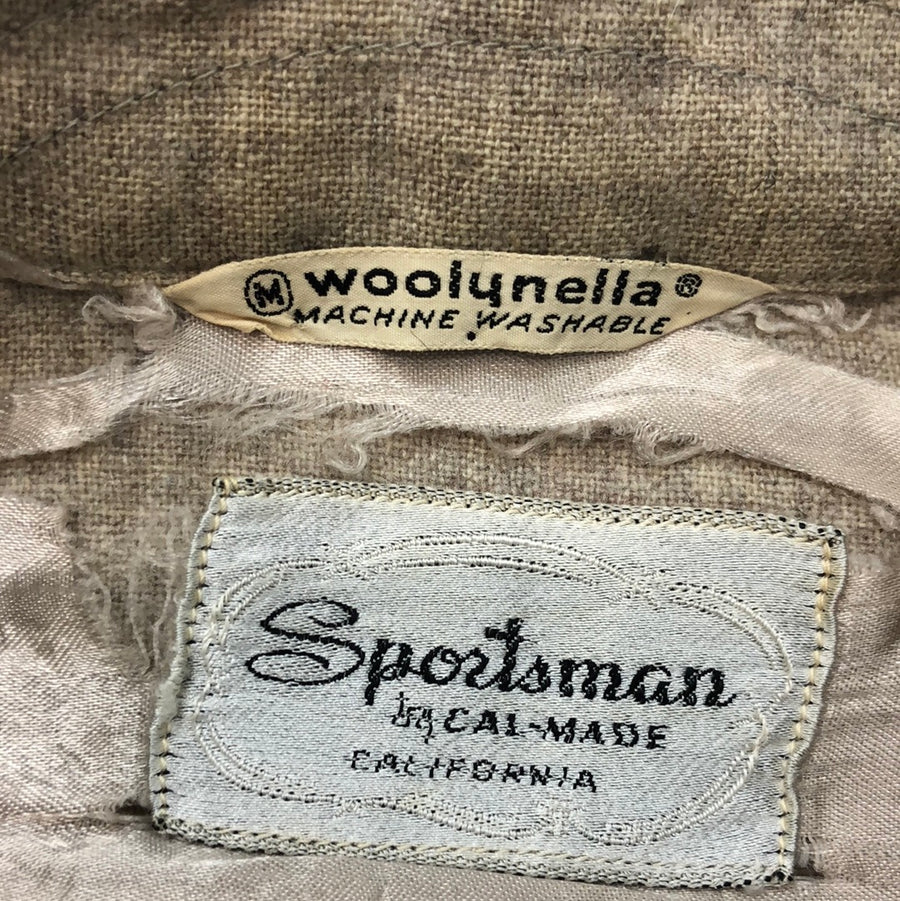 Vintage Wollynella Sportsman Button Up