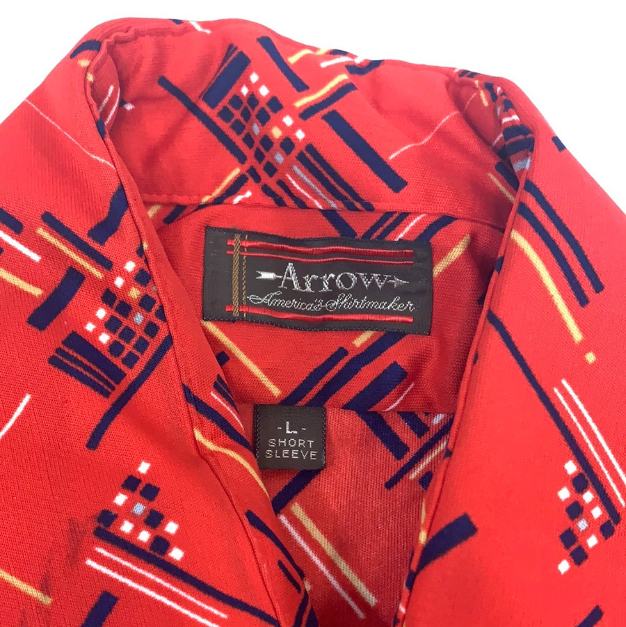 Vintage Arrow Americas Shirtmaker short sleeve button up