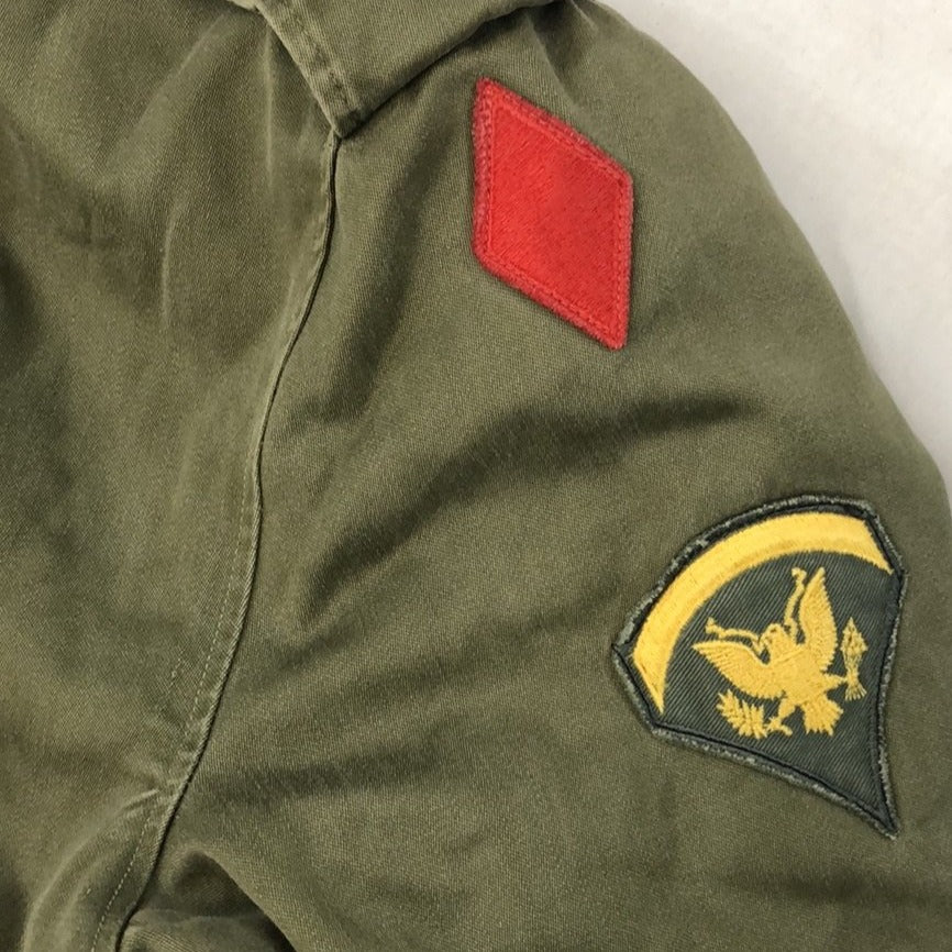 Vintage US Army Olive Double Breasted Jacket