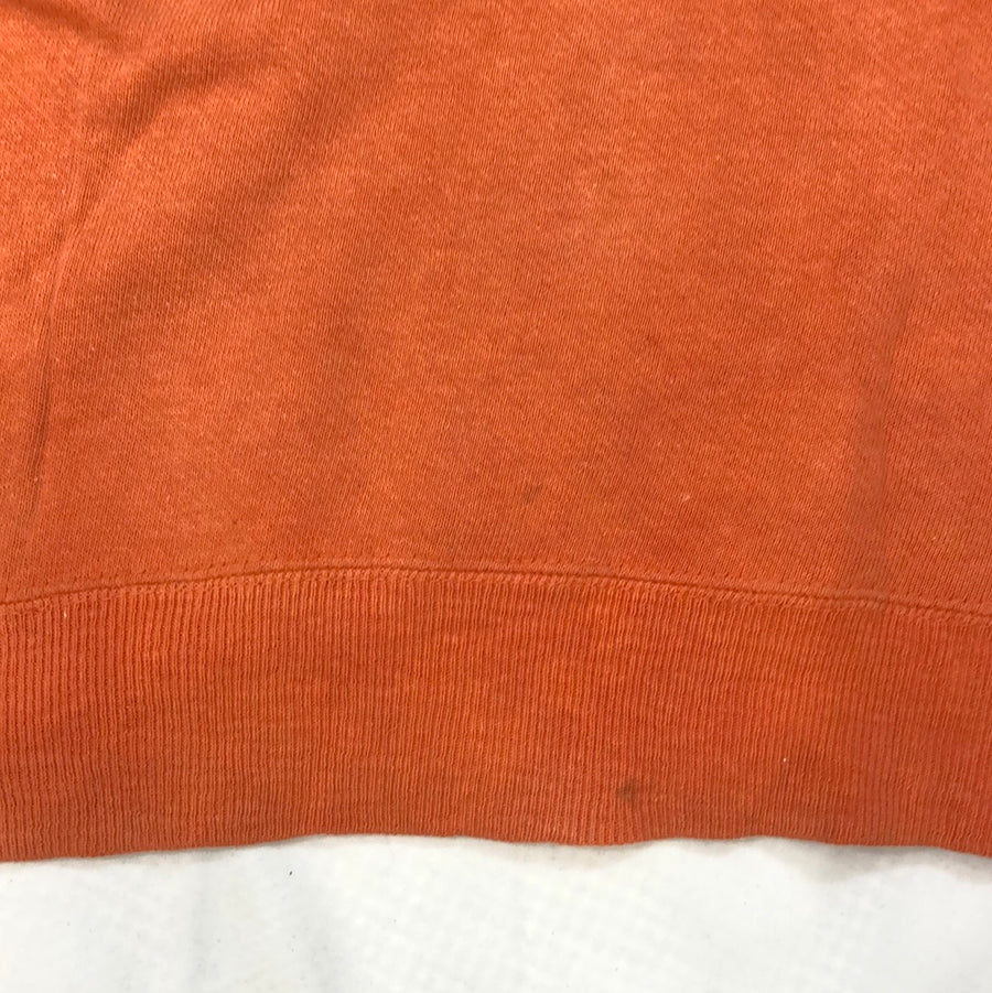 Vintage Orange Short Sleeve Sweatshirt