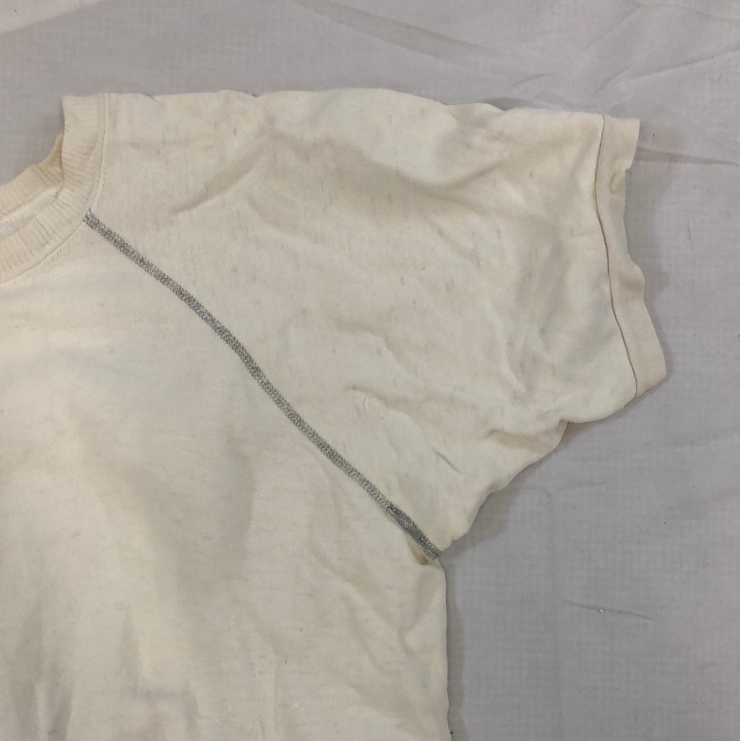 Vintage 60s Penneys Towncraft Acrylic Crew Neck Ringer Short