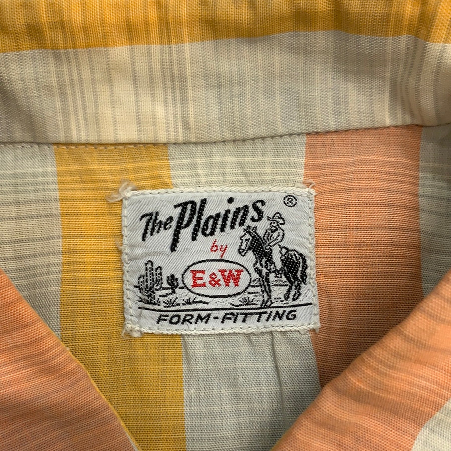 Vintage The Plains by E&W button up shirt