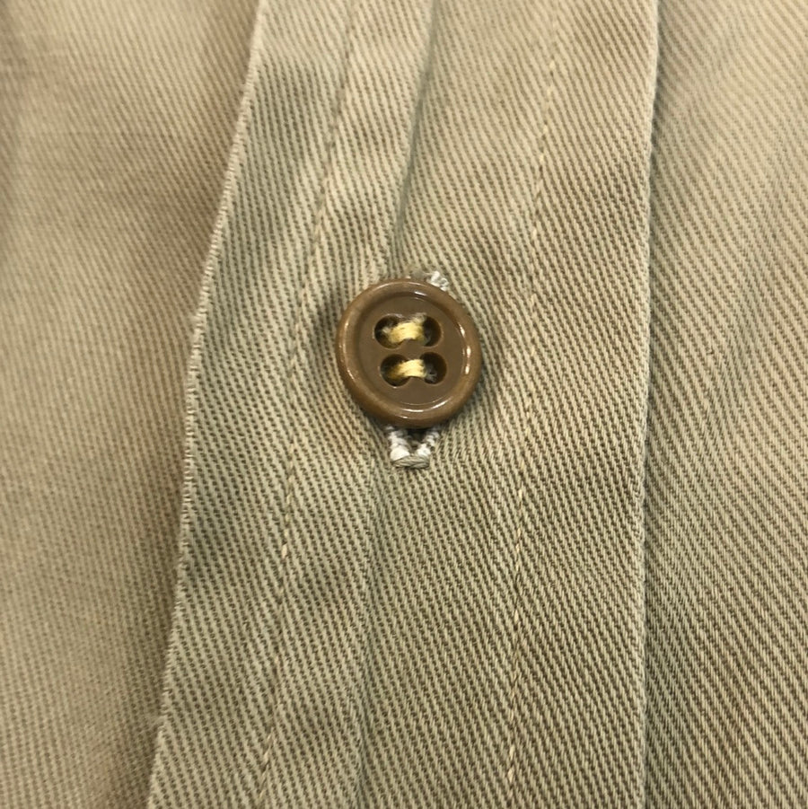 Vintage Military Button Up