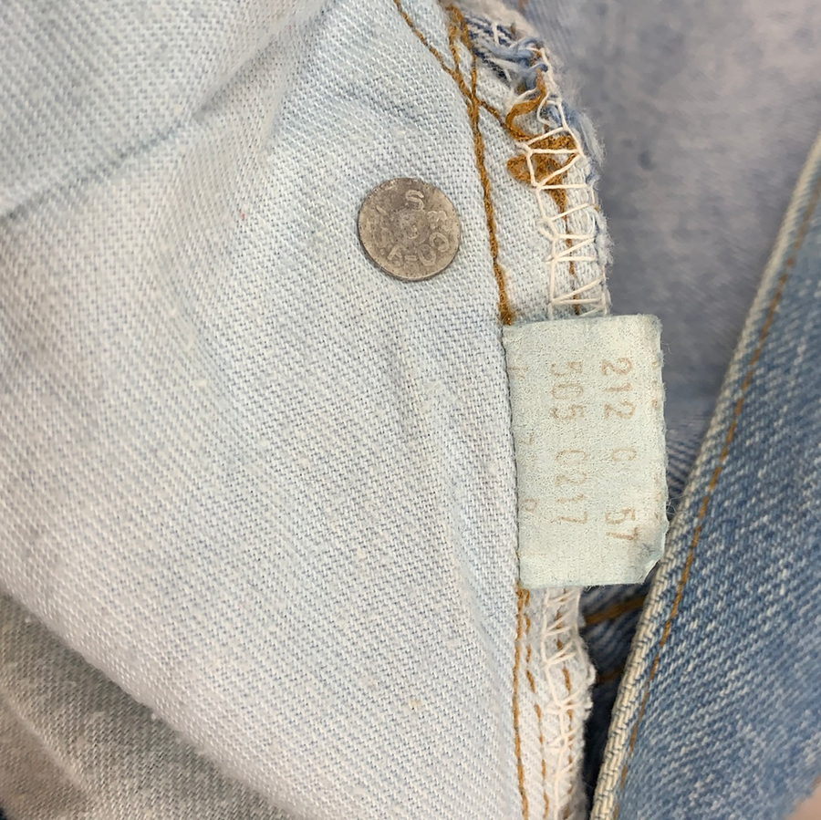Vintage Levi’s denim 505 Jeans - 35in