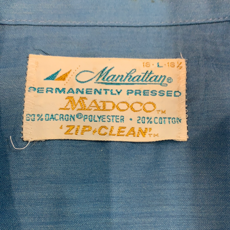 Vintage Manhattan Madoco button up top