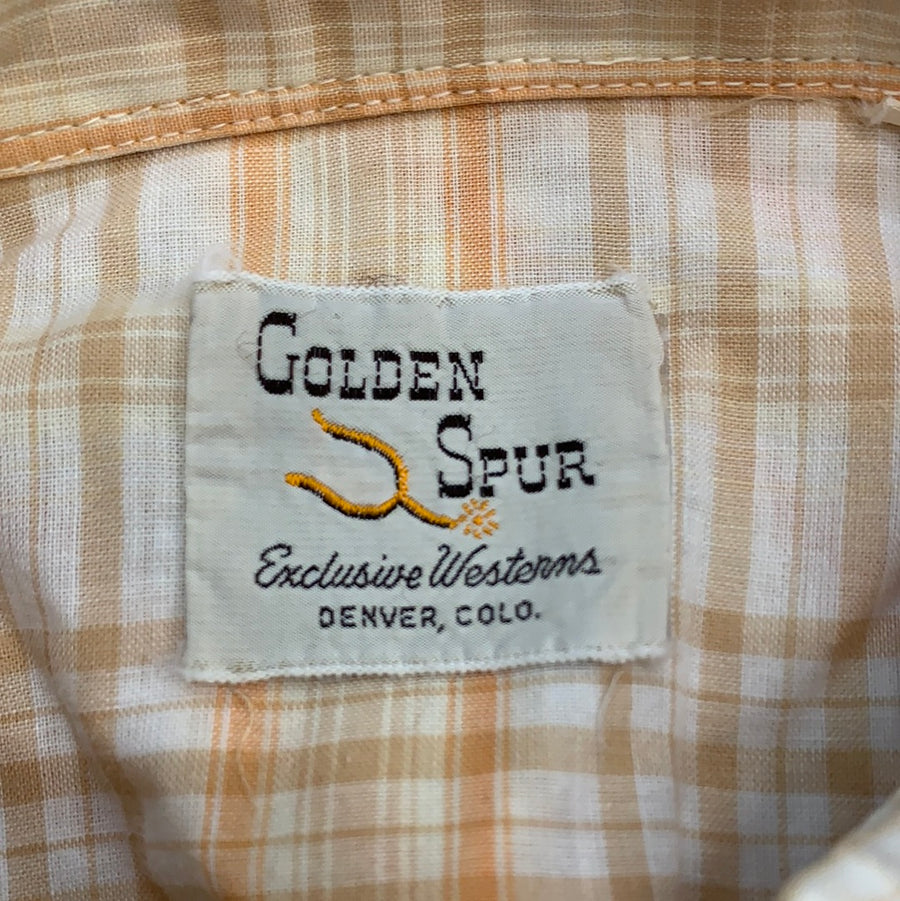 Vintage Golden Spur button up shirt